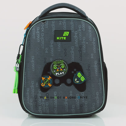 Tornister szkolny chłopięcy ortopedyczny dla pierwszoklasisty Kite Good Game