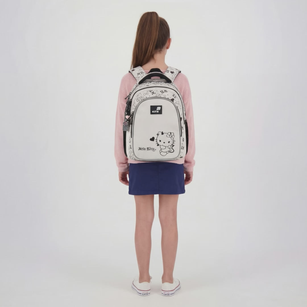 Plecak szkolny Kite Hello Kitty ortopedyczny dla dziewczynek 9-12 lat
