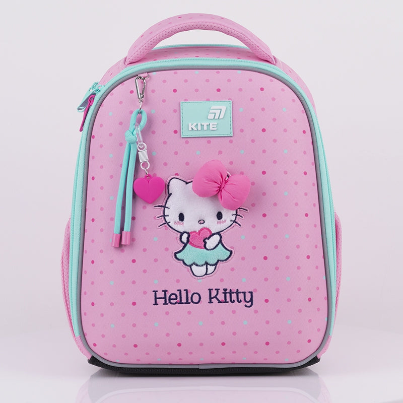 Tornister szkolny ortopedyczny dla dziewczynki do 1 klasy Hello Kitty Kite